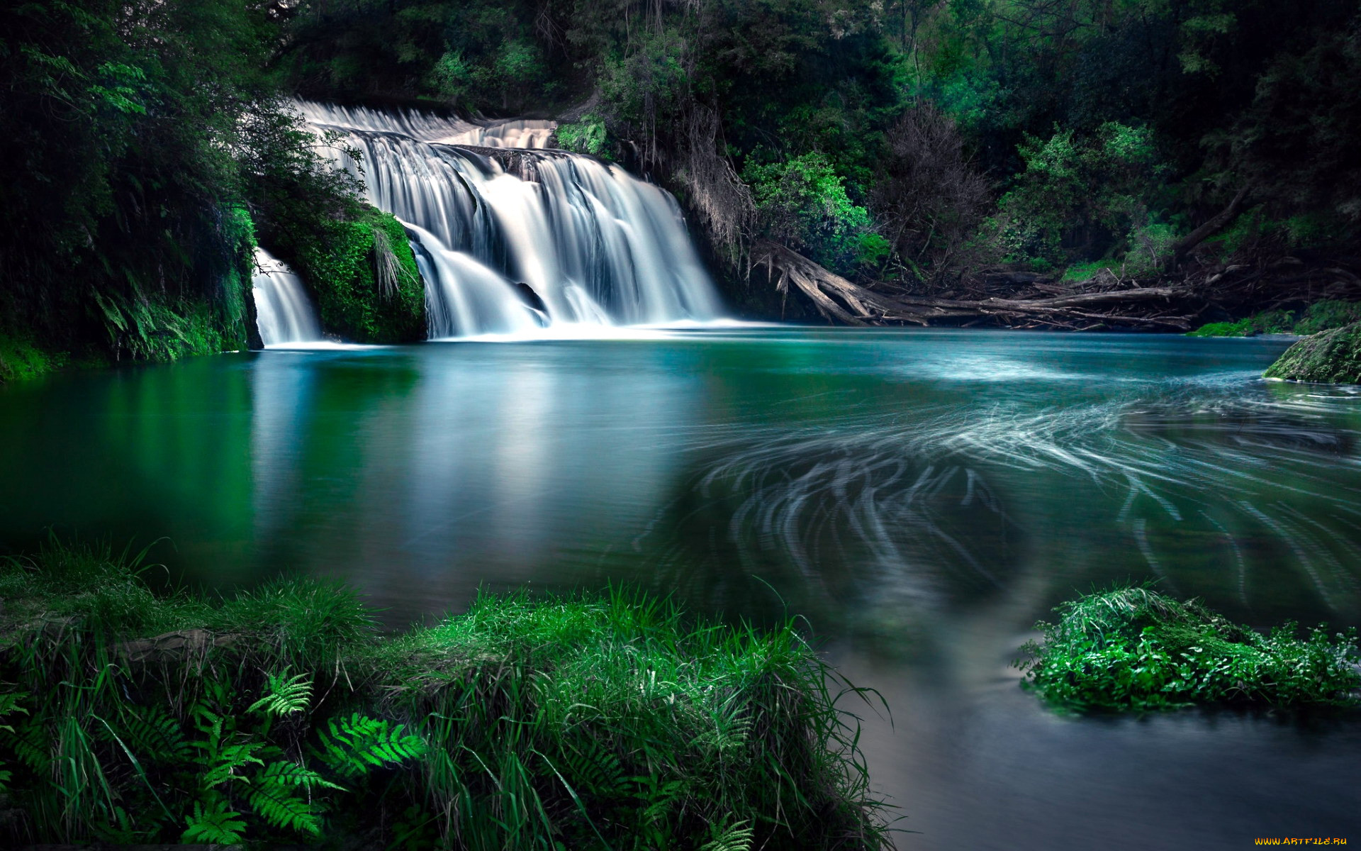 maraetotara falls, maraetotara river, new zealand, , , maraetotara, falls, river, new, zealand